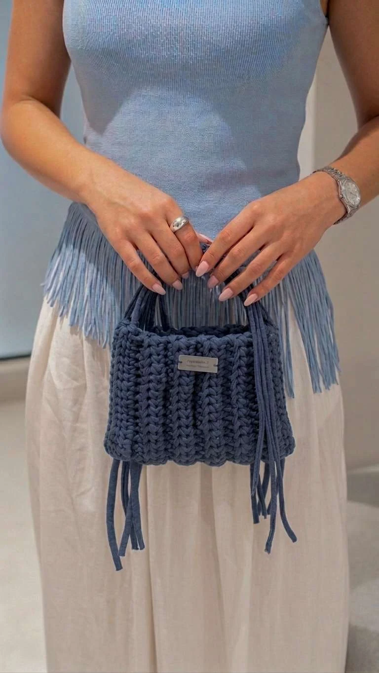 Fringe Mini Tote Bag — photo 2
